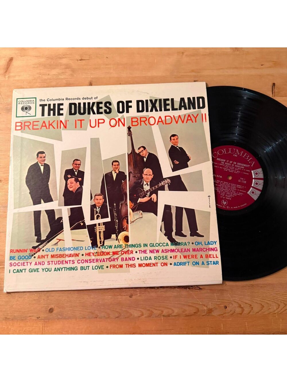 The Dukes of Dixieland - Breakin' it up on the Broadway II 33rpm VG+ VR21